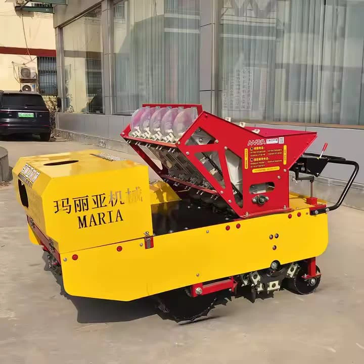 Multi-Functional Garlic Planter With Adjustable Row Distance 20cm Depth Control For Clay Agricultural Garlic Tractor Sowing Machine